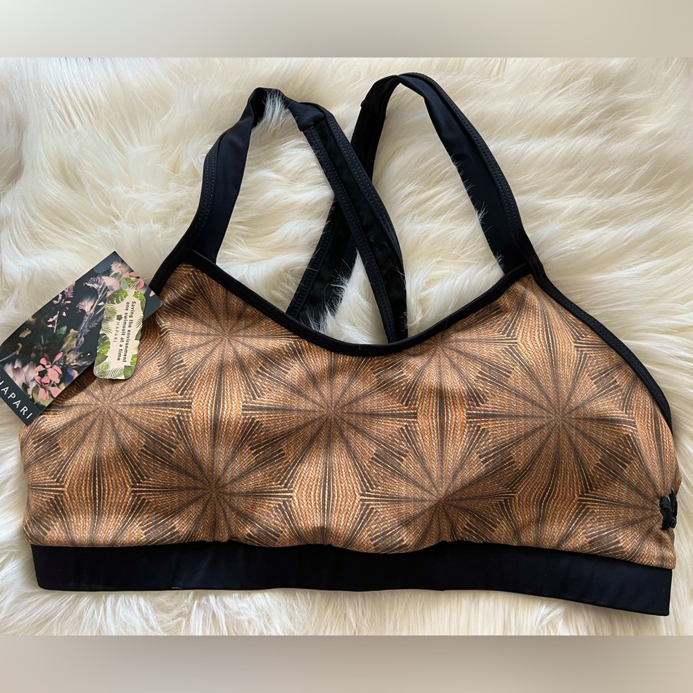 NWT Hapari Gold Dust Moxie Bikini Top size XL